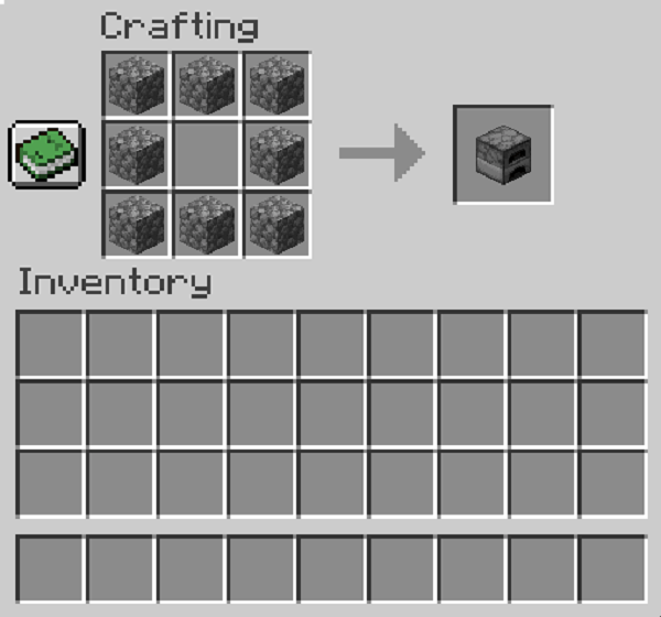 How To Make Smooth Stone In Minecraft Slab Smooth Stone Recipe